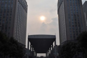 Smog über Peking