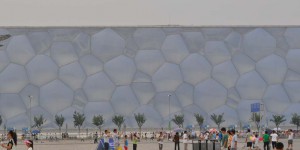 Schwimmstadion in Peking