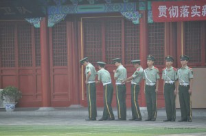 Chinesische Soldaten