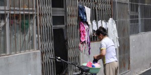 Wäsche trocknen im Hutong
