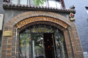 Das deutsche Restaurant Schindlers Tankstelle