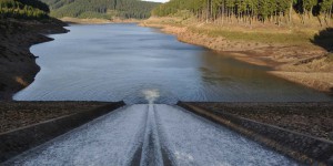 Unterbecken vom Pumpspeicherwerk