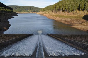 Unterbecken vom Pumpspeicherwerk