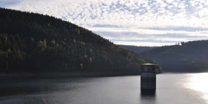 Stausee der Ohratalsperre