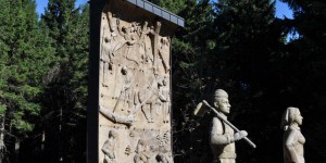 Denkmal am Rondell in Oberhof