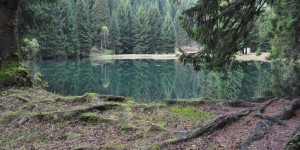 Staustufe des Lützschetalsees