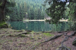 Staustufe des Lützschetalsees