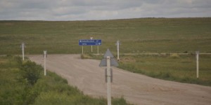 Entfernungsangaben in Sibirien