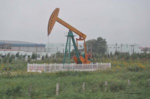 Ölförderung in der Mandschurei