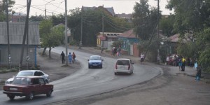 Straßenbild von Omsk