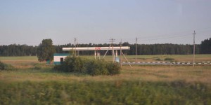 Tankstelle in Sibirien