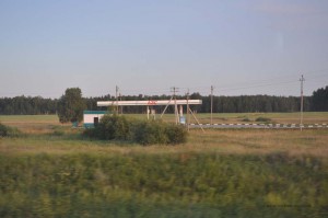 Tankstelle in Sibirien