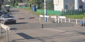 Sichere Bahnübergänge in Russland