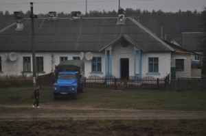 Fahrt durch Weißrussland