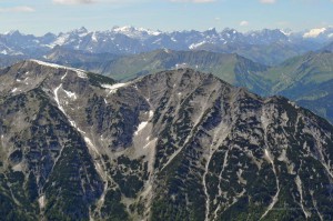 Blick von der Guffertspitze