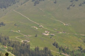 Wanderwege in den Alpen