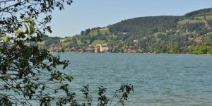 Die Ortschaft Schliersee am Schliersee