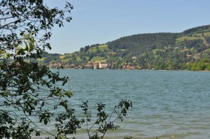 Die Ortschaft Schliersee am Schliersee