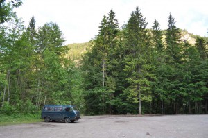 Stellplatz bei Wildbad Kreuth