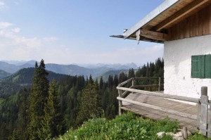 Hütte auf dem Hirschberg