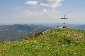 Gipfelkreuz auf dem Hirschberg