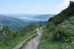 Abstieg zum Tegernsee