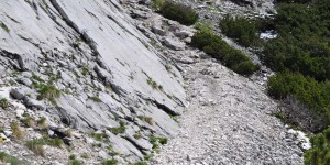 Wanderweg auf den Guffert