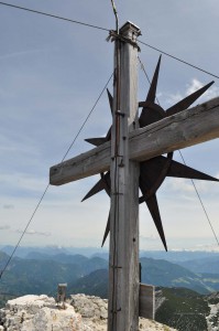 Gipfelkreuz auf dem Guffert