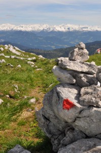 Wegmarkierung in Österreich