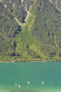 Achensee vor dem Karwendelgebirge