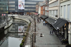 Haupteinkaufsstraße in Aarhus