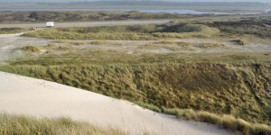 Parkplatz an den Dünen