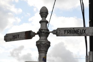 Alte Straßenschilder