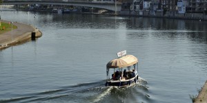 Boot auf der Sambre