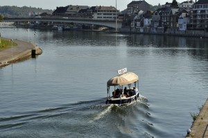 Boot auf der Sambre