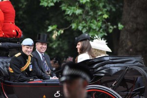 Prinz William und Prinz Andrew