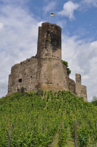 Stolz erhebt sich die Burg Landshut