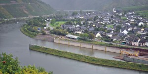 Schlechtes Wetter in Bruttig