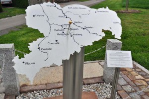 Geografischer Mittelpunkt von Sachsen