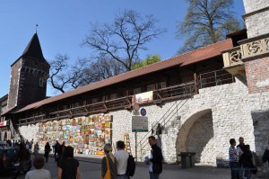 Stadtmauer von Krakau