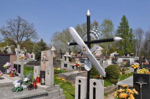 Grab eines polnischen Piloten
