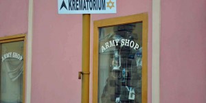 Irgendwie unpassend in Theresienstadt