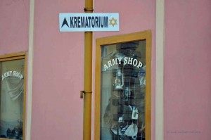 Irgendwie unpassend in Theresienstadt