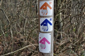 Wanderweg am Indemann
