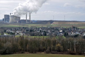 Kraftwerk hinter Inden