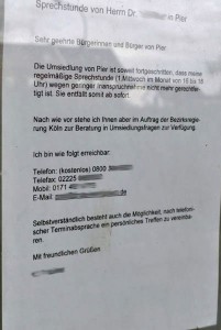 Hinweis vom ehemaligen Dorfarzt