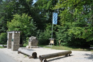 Geografischer Mittelpunkt von Bayern