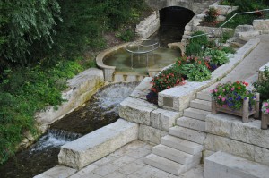 Wassertretbecken in Pappenheim