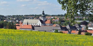 Blick auf Kaisheim