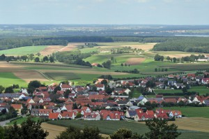 Blick auf Wolfsbronn